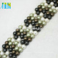 Perles de perle d&#39;eau douce naturelles rondes parfaites de 4mm